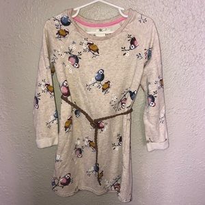 H&M sweater Dress with Braided Belt